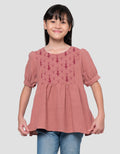 Disney Top Woven Princess Kemeja Anak Perempuan