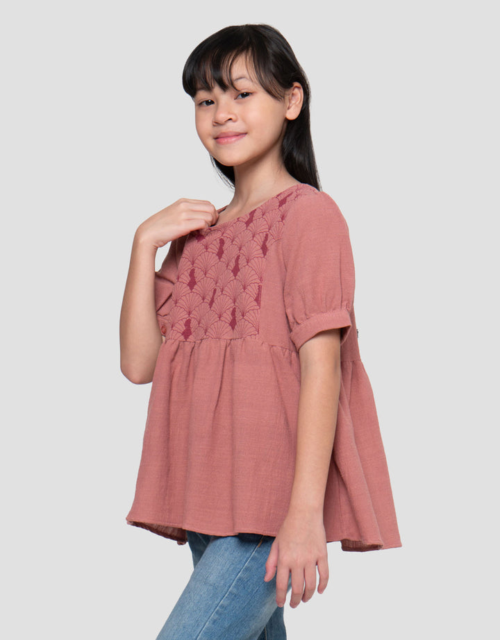 Disney Top Woven Princess Kemeja Anak Perempuan