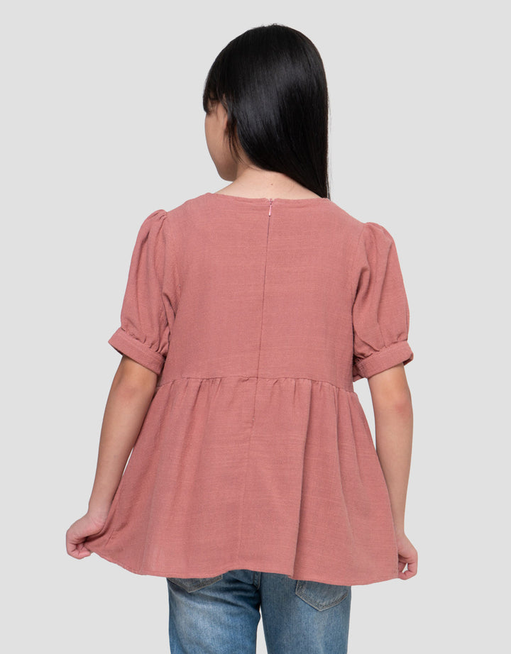 Disney Top Woven Princess Kemeja Anak Perempuan
