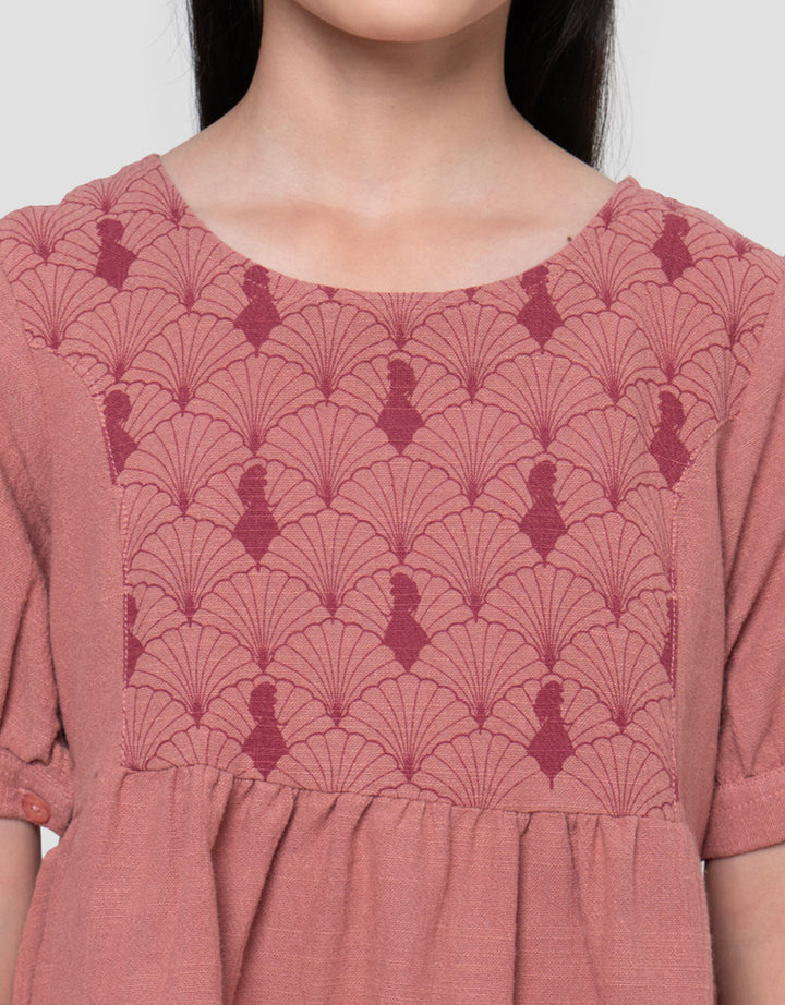 Disney Top Woven Princess Kemeja Anak Perempuan
