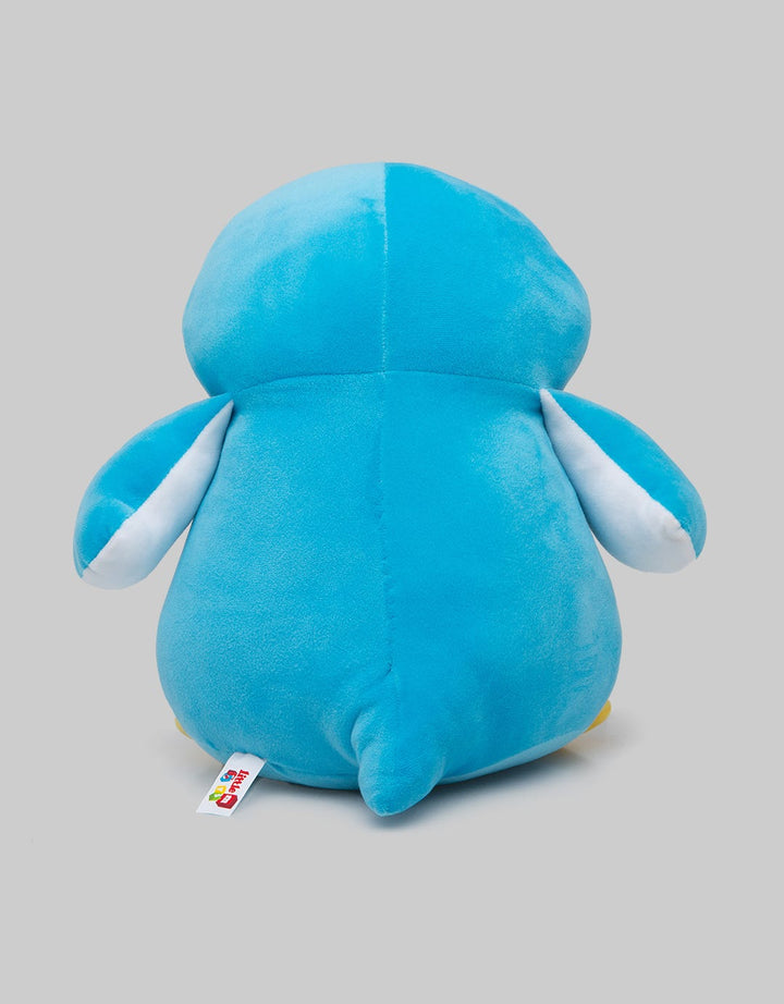Little M Animal Plush Penguin Soft Blue 13 Inch