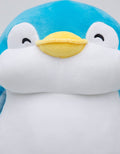 Little M Animal Plush Penguin Soft Blue 13 Inch