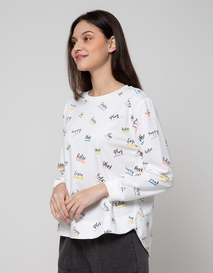 Nevada Sweatshirt Happy Fun Relax
