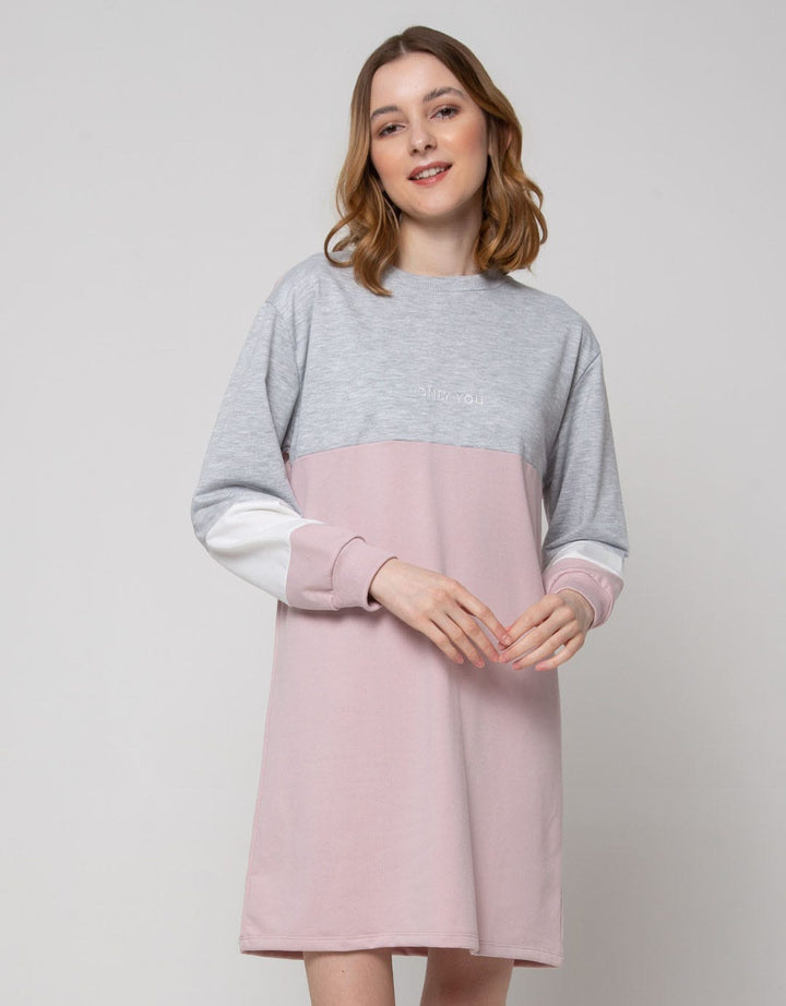 Nevada Long Sleeve Midi Dress Only You