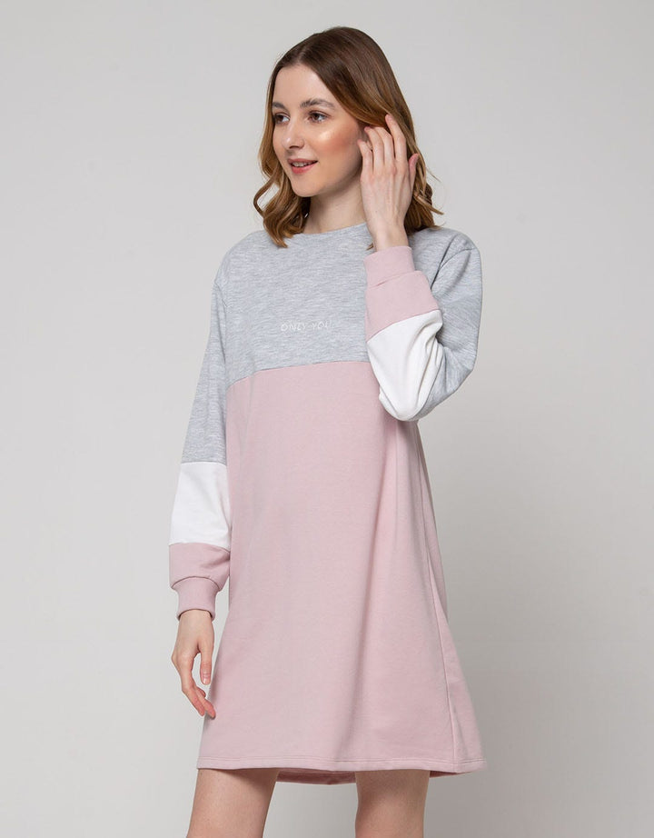 Nevada Long Sleeve Midi Dress Only You