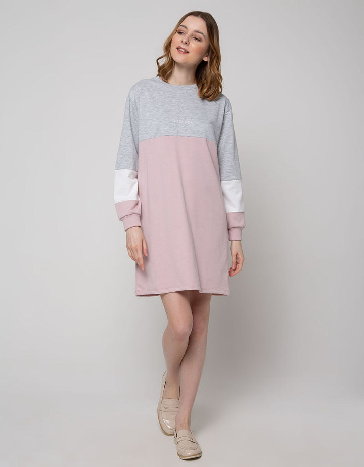 Nevada Long Sleeve Midi Dress Only You
