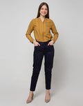 Connexion Ankle Pants With Elastic Waist Half
