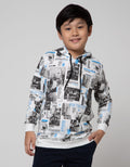 Nevada Sweater Hoody Print