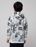 Nevada Sweater Hoody Print