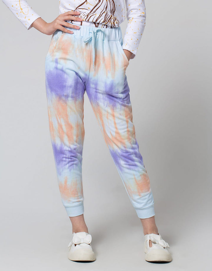 Nevada Tie Dye Jogger Pants for Girls