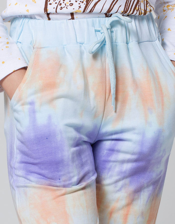 Nevada Tie Dye Jogger Pants for Girls