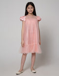 Kidz Too Midi Dress Short Sleeve Tile Soldered Bottom Hands