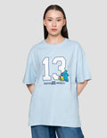 Disney Print Monster Inc Kaos Oversize Wanita