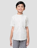Little M Salur Rantai Kemeja Anak Laki-laki