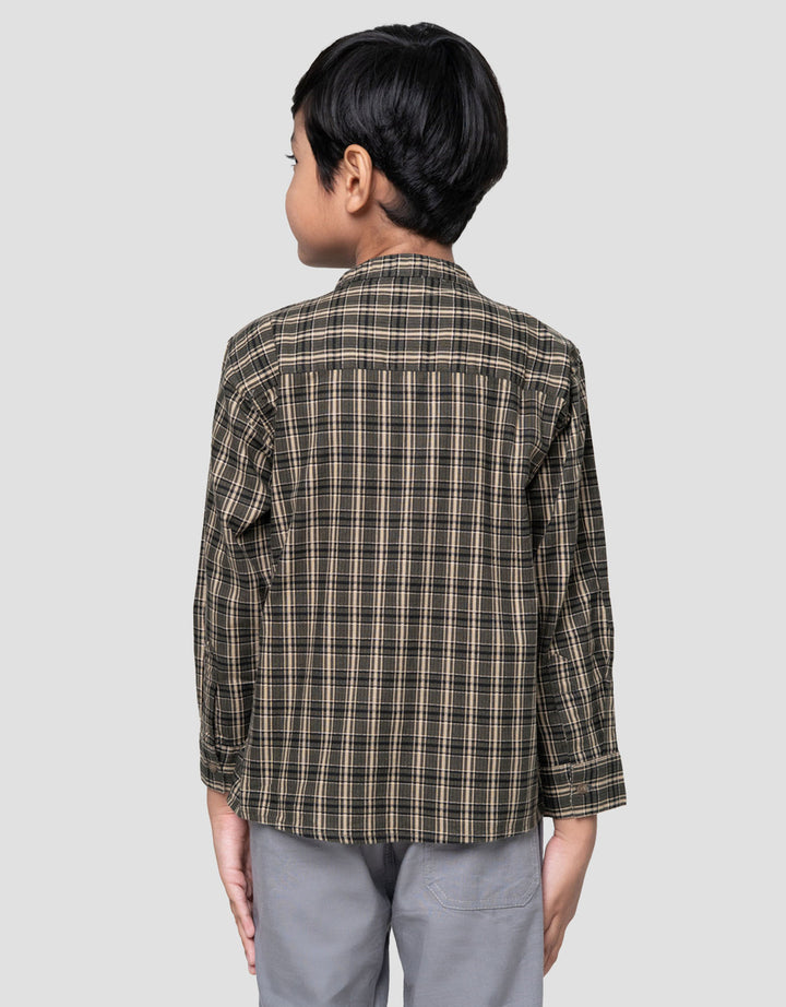 Little M Wash Kemeja Oversize Anak Laki-laki