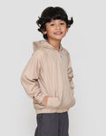 Little M Nylon Kantong Jaket Hoody Anak Laki-laki