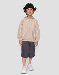 Little M Nylon Kantong Jaket Hoody Anak Laki-laki