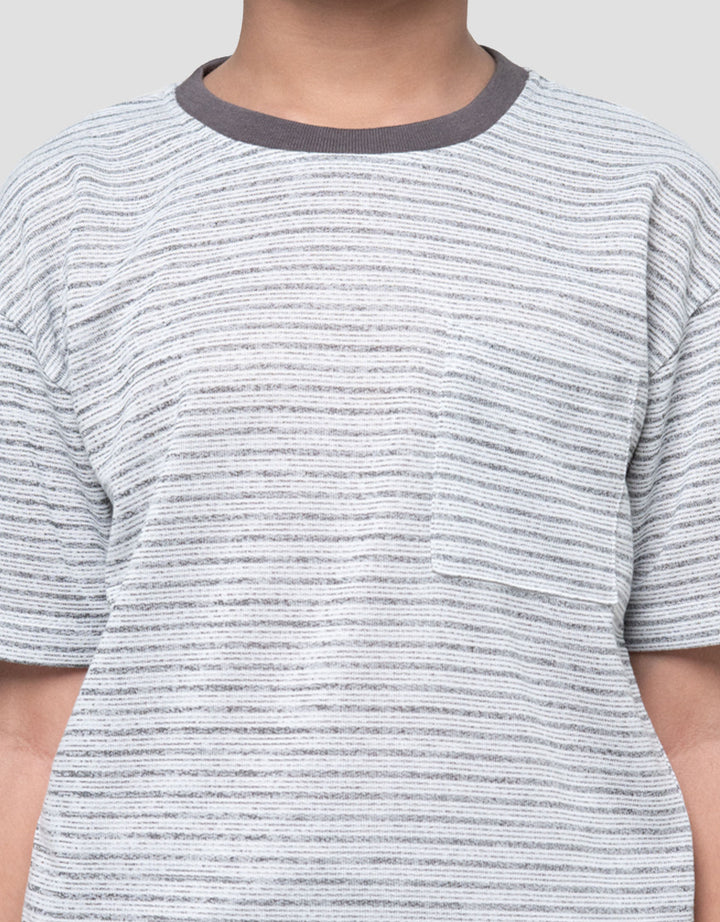 Little M Salur Kaos Oversize Anak Laki-laki