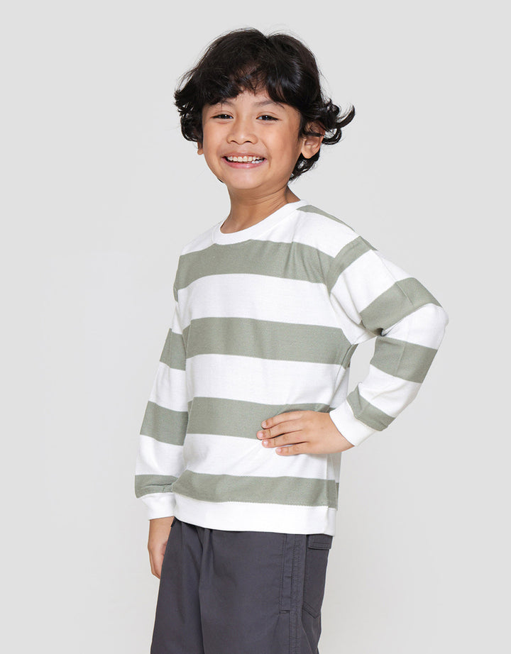 Little M Besar Sweater Anak Laki-laki