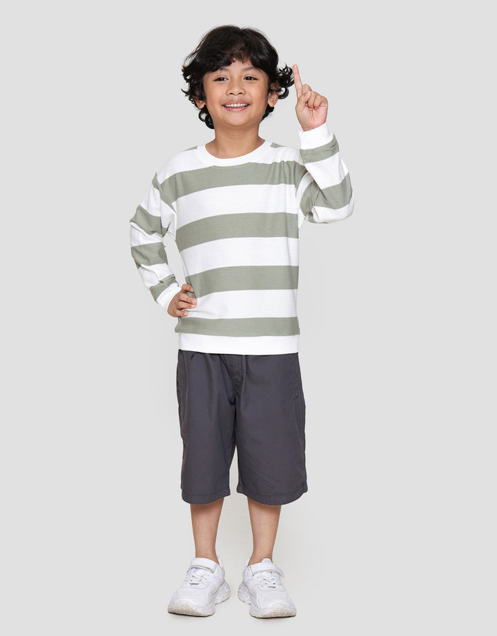 Little M Besar Sweater Anak Laki-laki