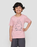 Little M Bear Family Kaos Anak Laki-laki