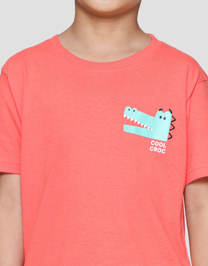 Little M Cool Croc Kaos Anak Laki-laki