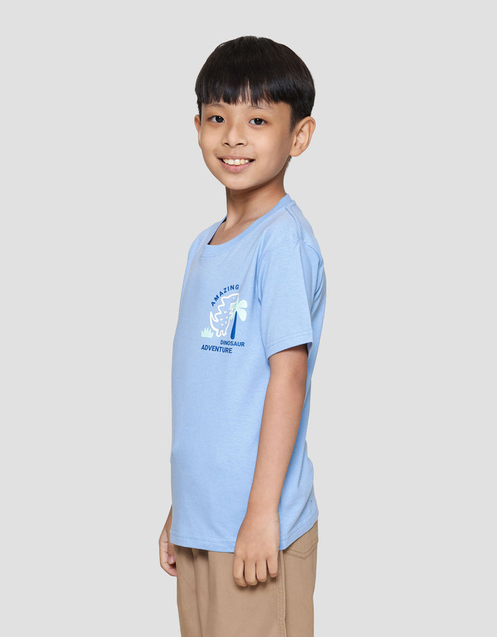 Little M Dino Adventure Kaos Anak Laki-laki