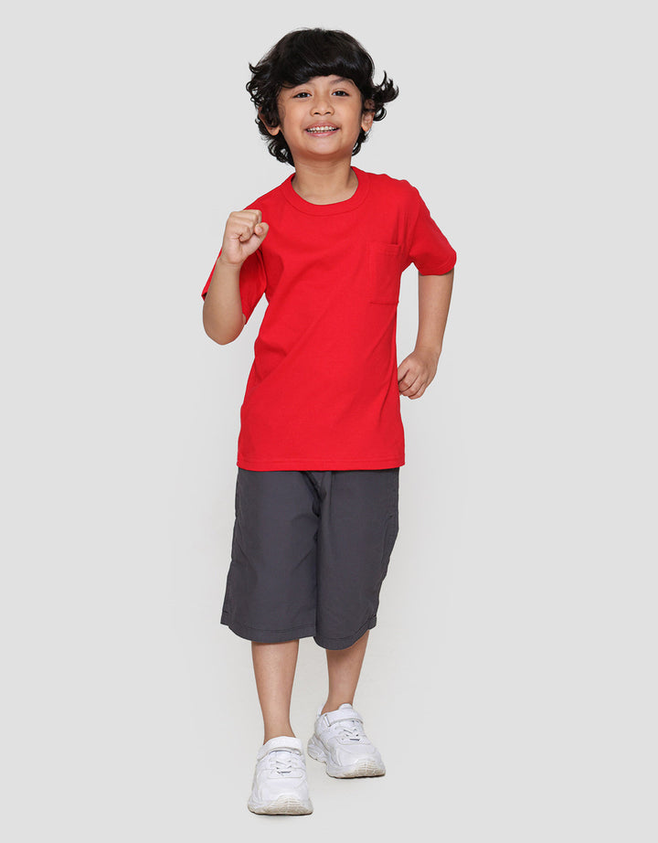 Little M Rib Kaos Anak Laki-laki