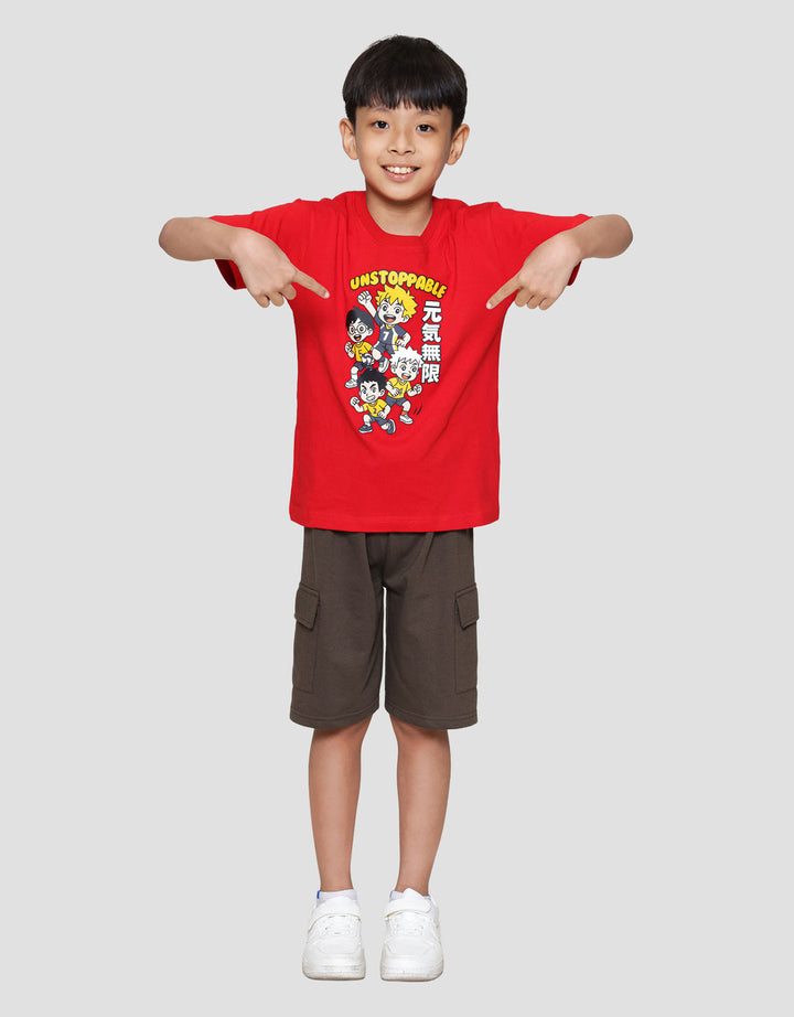 Little M Unstoppable Kaos Anak Laki-laki