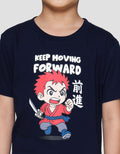 Little M Keep Moving Kaos Anak Laki-laki