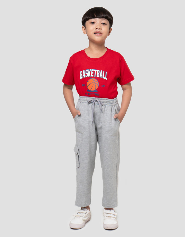 Little M Knit Kantong Jogger Anak Laki-laki