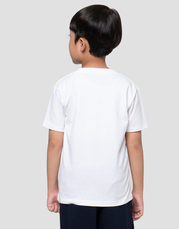 Little M Print Soccer Kaos Anak Laki-laki