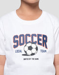 Little M Print Soccer Kaos Anak Laki-laki