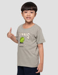 Little M Print Tennis Kaos Anak Laki-laki