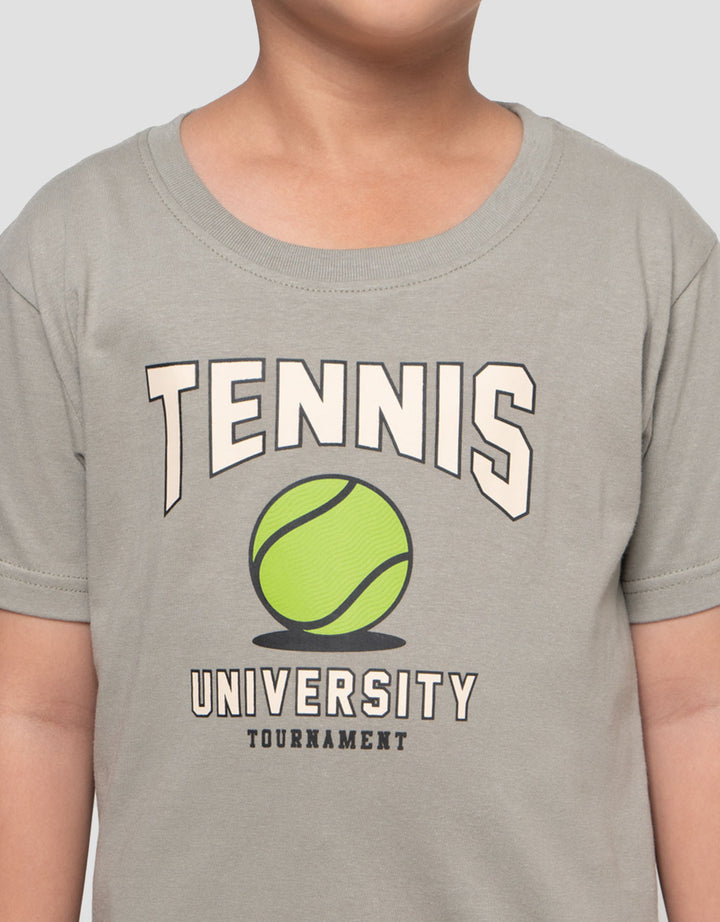 Little M Print Tennis Kaos Anak Laki-laki