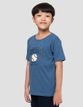 Little M Print Base Ball Kaos Anak Laki-laki