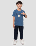 Little M Print Base Ball Kaos Anak Laki-laki