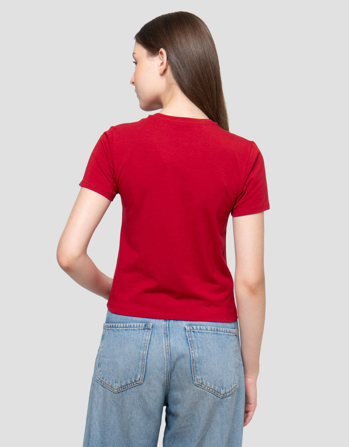 Nevada Solid Love Kaos Wanita