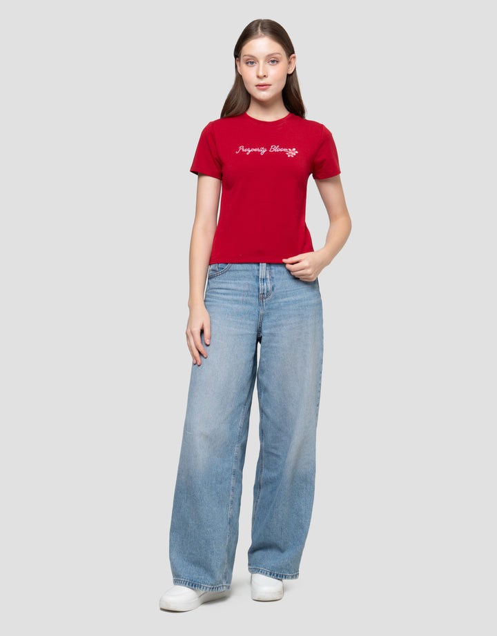 Nevada Solid Love Kaos Wanita