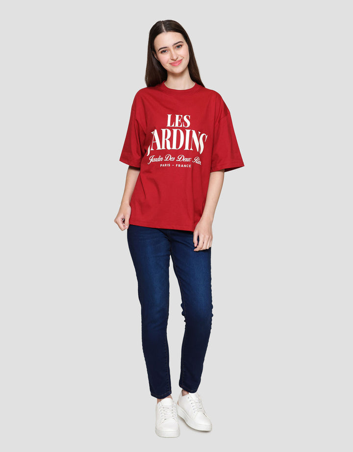 Nevada Solid Comb Les Jardin Kaos Oversize Wanita