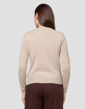 Nevada Solid Flat Knit Basic Cardigan Wanita