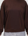 Nevada French Round Sweater Wanita