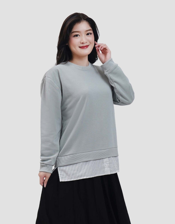 Nevada French Round Sweater Wanita