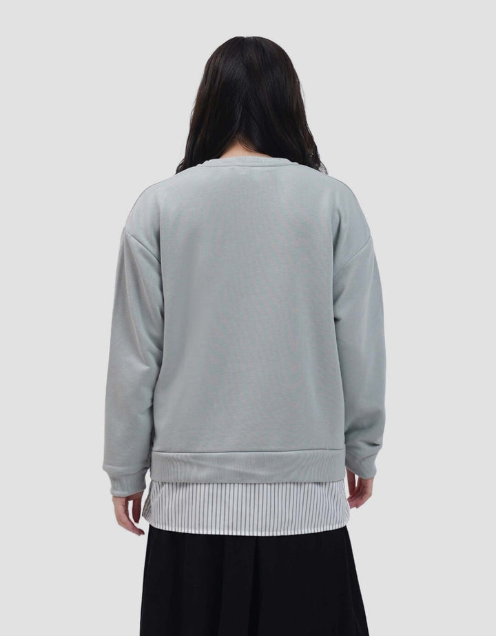 Nevada French Round Sweater Wanita
