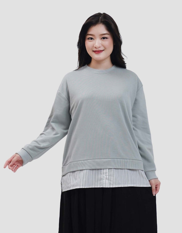 Nevada French Round Sweater Wanita