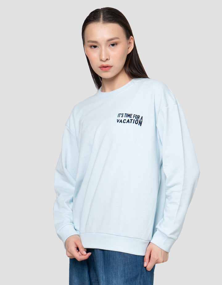 Nevada Reg French Coffee Shop Sweater Wanita