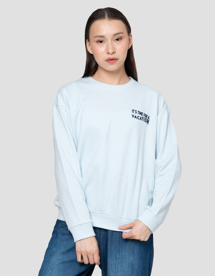 Nevada Reg French Coffee Shop Sweater Wanita