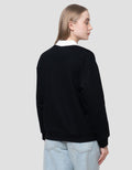 Nevada Reg French Collar Ny Sweater Wanita