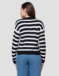 Nevada Reg Flat Knit Stripe Sweater Wanita