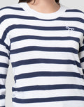 Nevada Reg Flat Knit Stripe Sweater Wanita